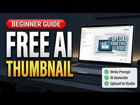 The Click Test article image: How to Make an AI YouTube Thumbnail for Free