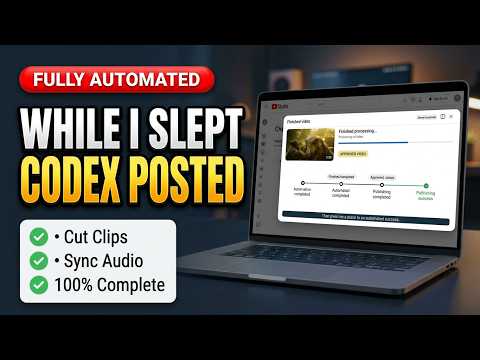 The Click Test article image: Can Codex Edit and Upload a Video? A Supervised Test
