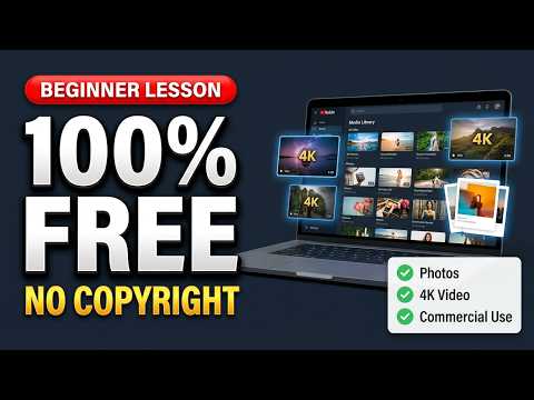 The Click Test article image: How to Find Free Photos and Videos for YouTube Safely